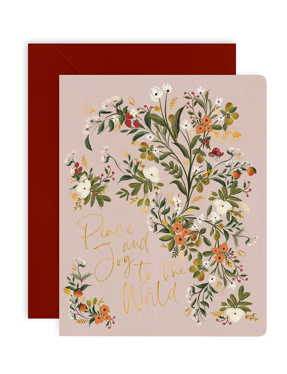 Greeting Card | Peace and Joy to the World