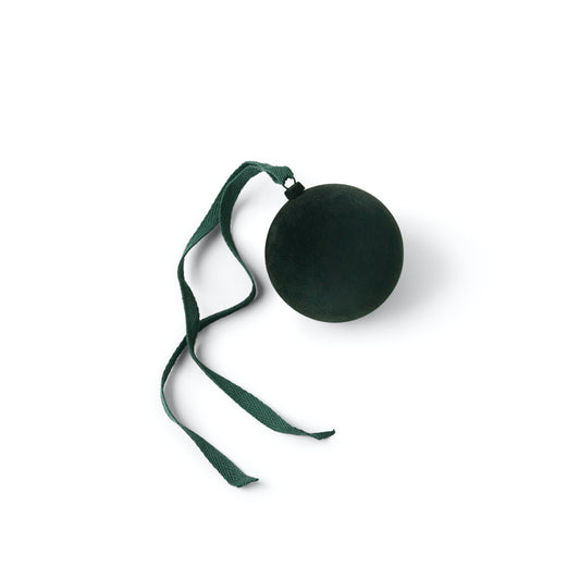 Small Velvet Bauble | Forest Green