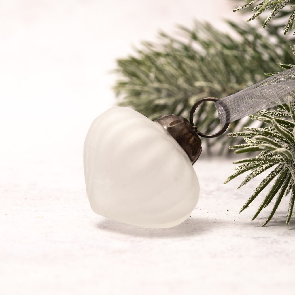 Frosted Glass Lanterns | Clear | Small