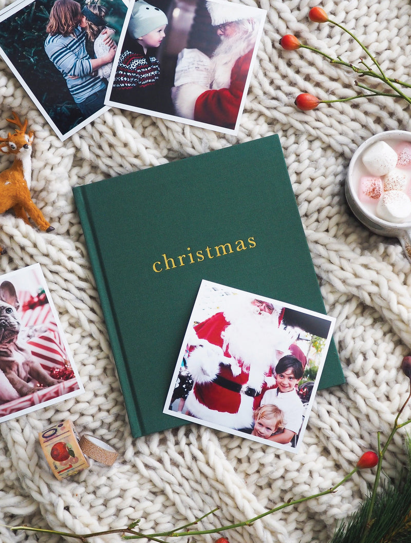 Family Christmas | A Memory Keepsake Journal | Forest Green