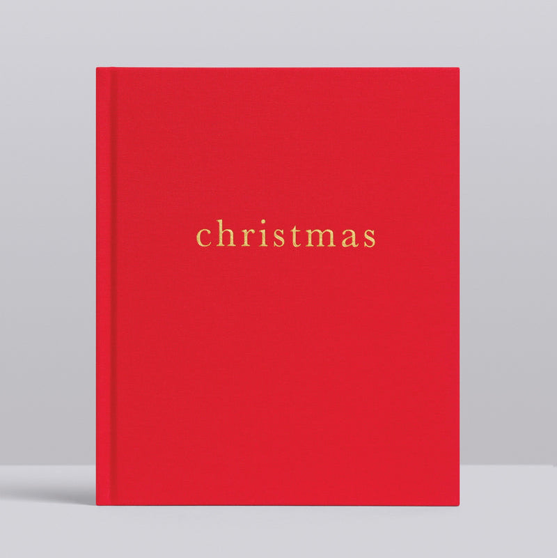 Family Christmas | A Journal by Write to Me | Red