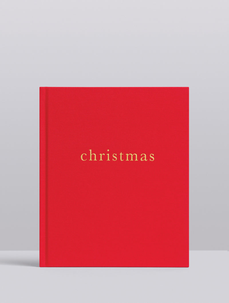 Family Christmas | A Memory Keepsake Journal | Red